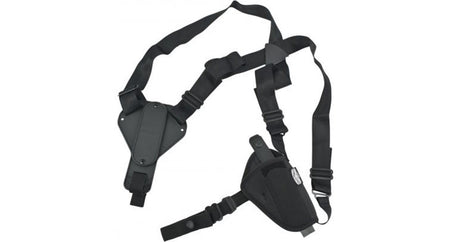 Uncle Mike's Model 8705 Plain Nylon Shoulder Holster Black AM#5