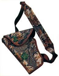 Uncle Mike's Right Hand Scoped Hunting Bandolier Holster Black 6"-7.5" Barrel
