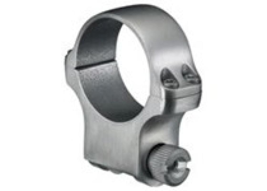 Ruger 2-Piece M77 Steel Scope Rings 1" High 5B/6B Stainless Finish