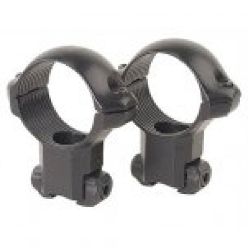 Ruger M77 Steel 2-Piece 1-Inch Medium Matte Blued Scope Ring Set 4B/5B