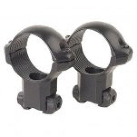 Ruger M77 Steel 2-Piece 1-Inch Medium Matte Blued Scope Ring Set 4B/5B
