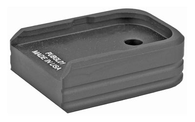 UTG +0 Glock Double Stack Small Frame Magazine Base Pad, Anodized Aluminum, Matte Black Finish