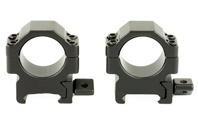 Leapers UTG Pro Max Strength 1" Low Scope Rings, Fits Picatinny, 2-Piece, Black RG2W1104