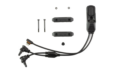 Unity Tactical AXON SYNC Remote Weapon Switch, 7" DBAL Laser and USB-C Dual Lead, Picatinny, Black AXNS-UCD7B