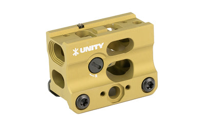 Unity Tactical FAST Micro-SB Optic Mount, 2.26" Height, Integrated BUIS, Flat Dark Earth, CompM5s Footprint
