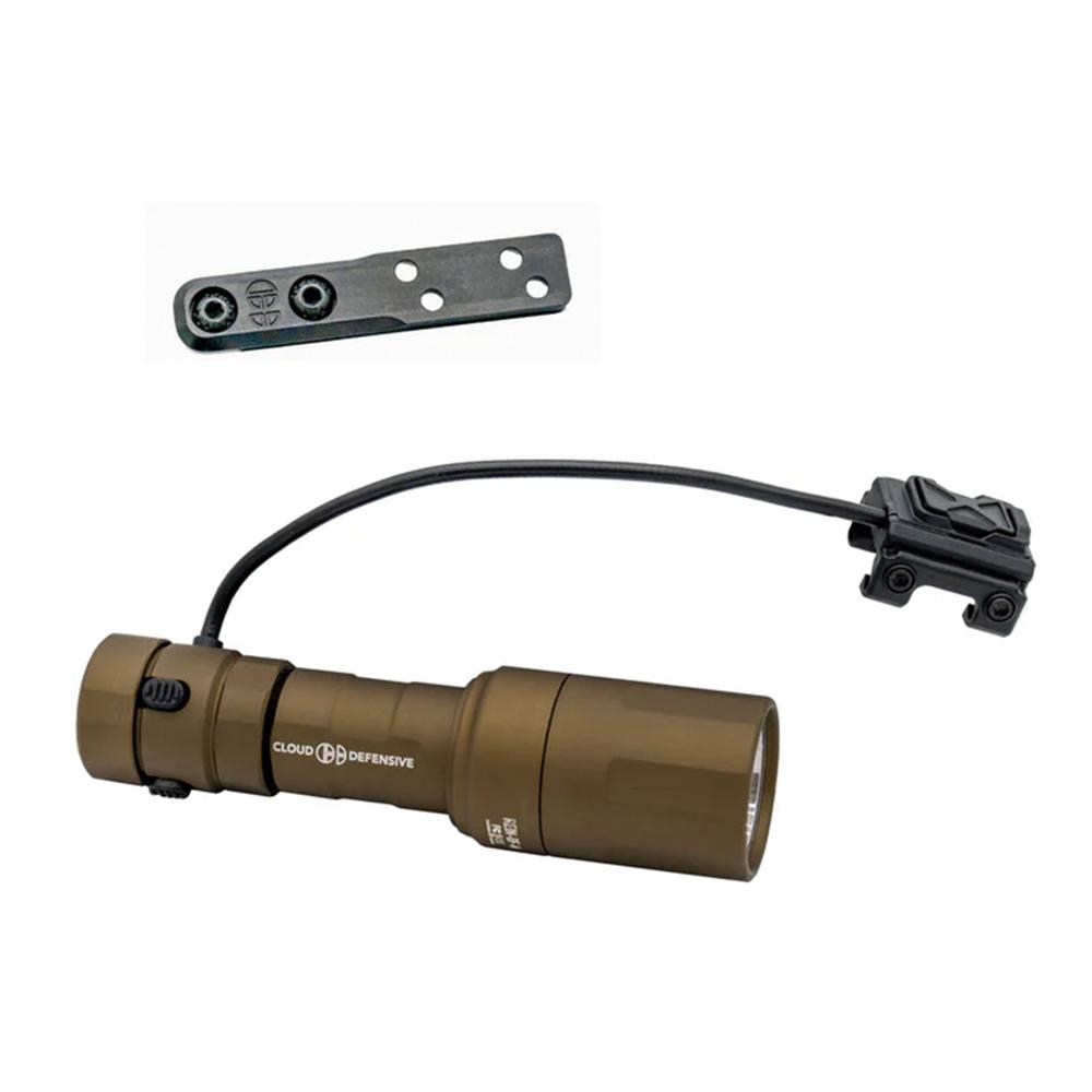 Cloud Defensive REIN Micro 1000 Lumen Rifle Light Flat Dark Earth