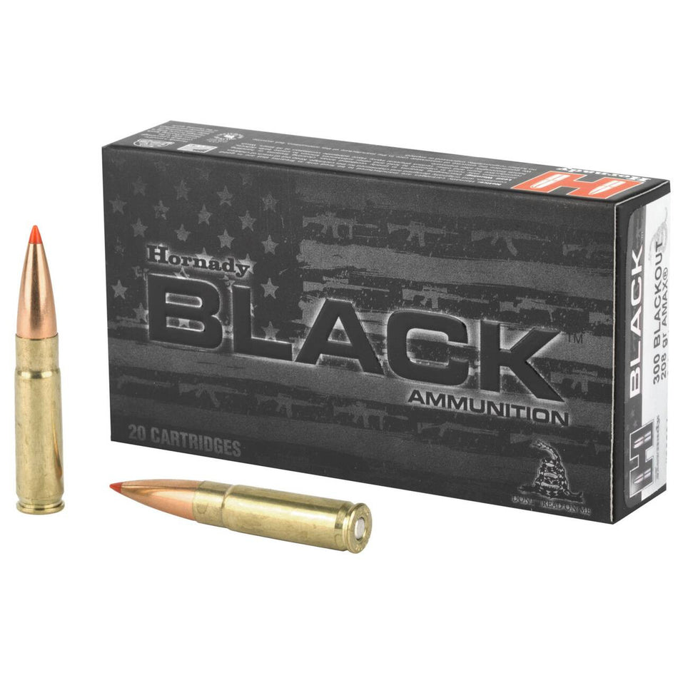 Hornady Black 300 Blackout 208 Grain A-Max SUBSONIC