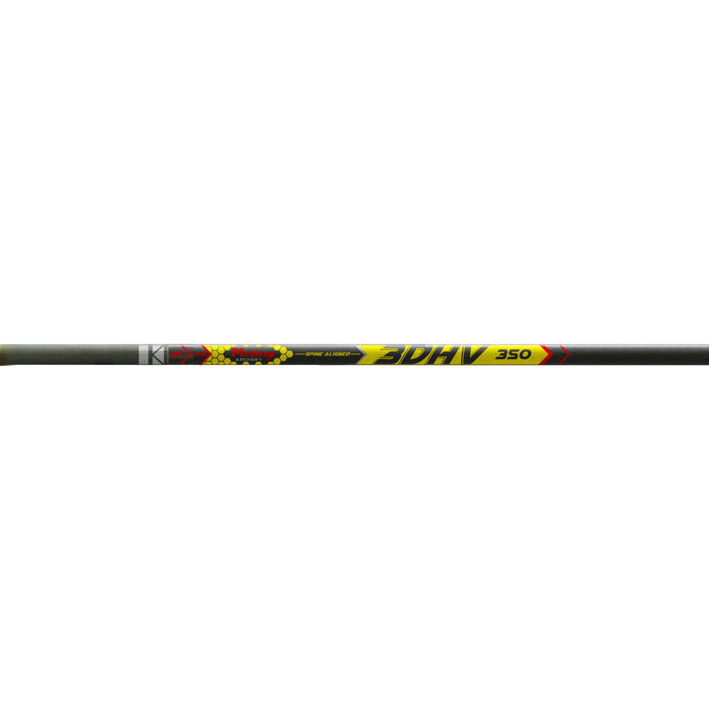 Victory 3DHV Elite Arrow Shafts 500 Spine Flat Trajectory 12 Pack