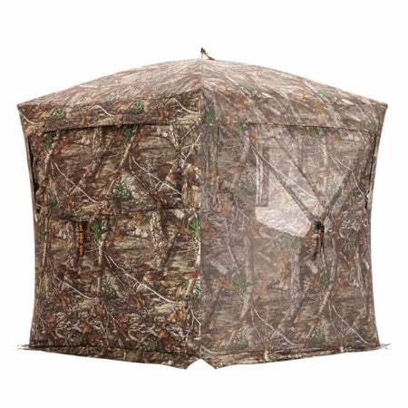Rhino 180 Pro FD Ground Blind Realtree Edge Full Zipper Door 3-Hunter