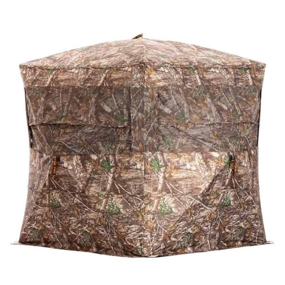 Rhino Blind RB24 Pro Realtree Edge Camo 5-Hub Ground Blind - 270° Visibility