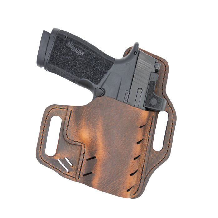 Versacarry Guardian OWB Right Hand Size 1 Water Buffalo Leather Holster Brown