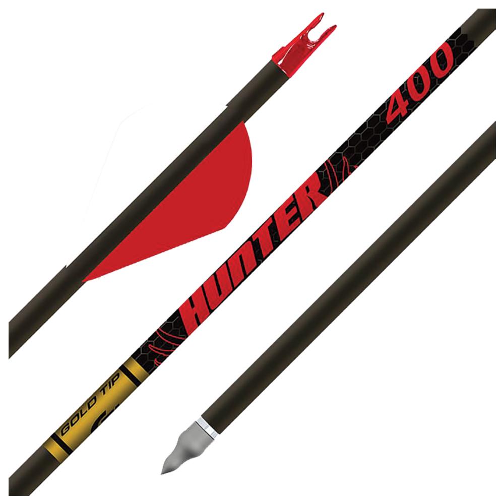 Gold Tip Hunter 300 2-Inch Raptor Vane Arrow Set 1/2dz