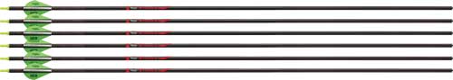 Victory VForce Sport 400 Spine Fletched Archery Arrows 6 Pack