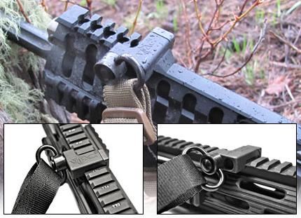 VTAC Low Profile Sling Mount with HDQD Swivel Lock Picatinny Rail