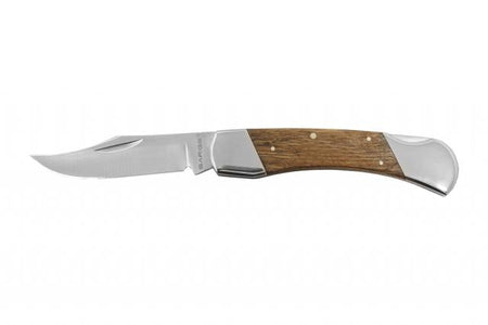 Sarge Knives Zebra 3.25" 440C Stainless Lock Back Knife - Zebrawood Handle