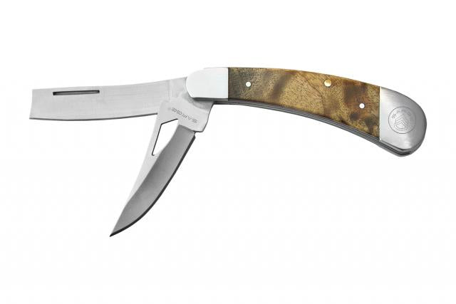 Sarge Knives Razor XL Two-Blade 440C Stainless Steel Slip Joint Pocket Knife