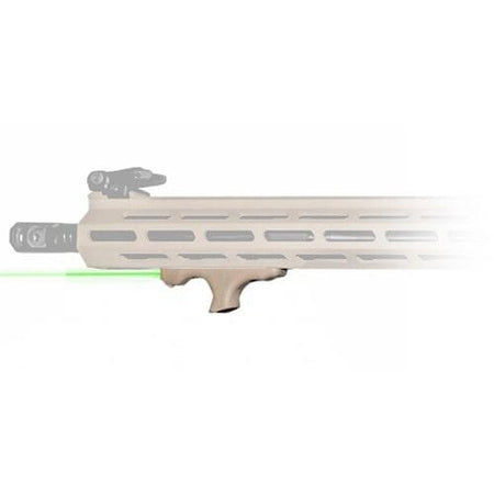 Viridian HS1 FDE Hand Stop Green Laser Sight with Picatinny Rail Adapter
