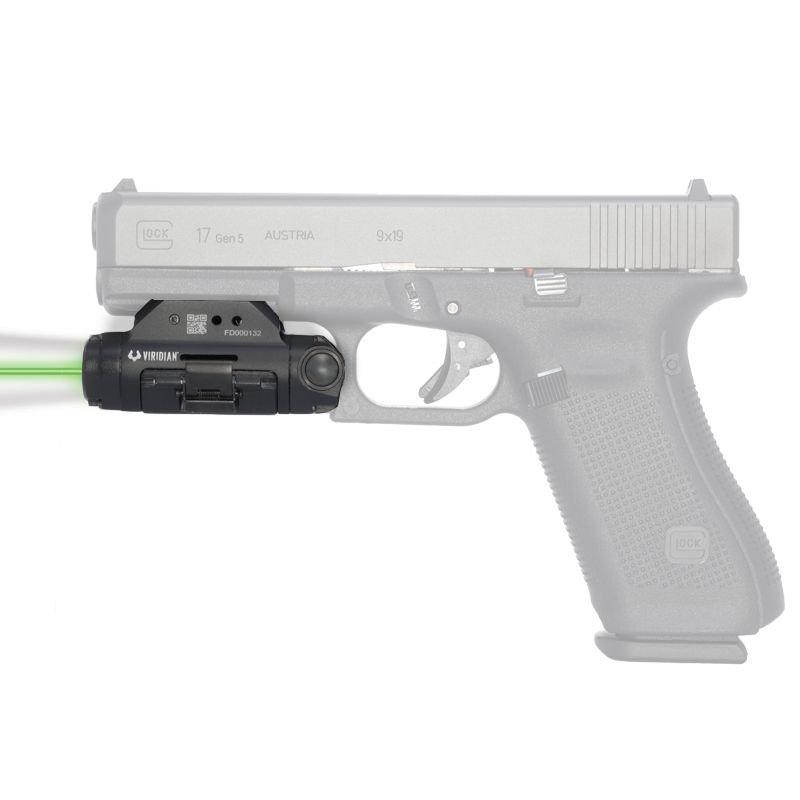Viridian X5L Gen 3 Universal Mount 500-Lumen Tactical Light with Green Laser