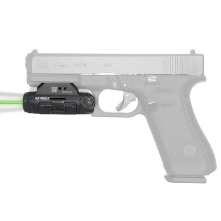 Viridian X5L Gen 3 Universal Mount 500-Lumen Tactical Light with Green Laser