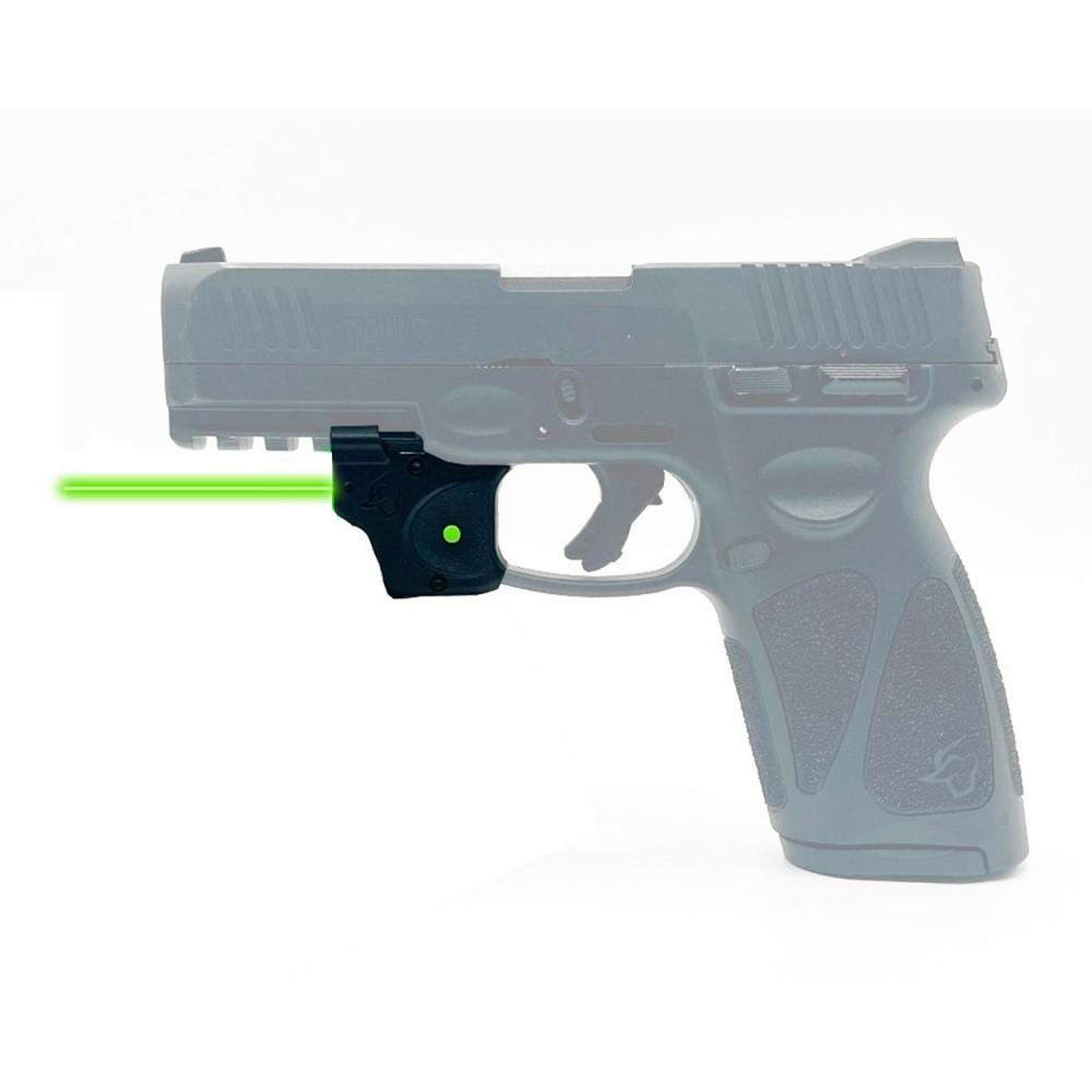 Viridian E Series Taurus G2C G3C G3 Green Laser Sight with Black Kydex IWB Holster RH