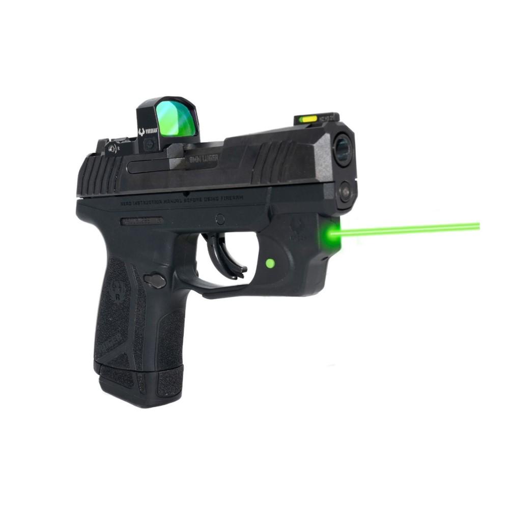 Viridian E-Series Green Laser Black - Ruger MAX-9 with Right-Hand Kydex IWB Holster