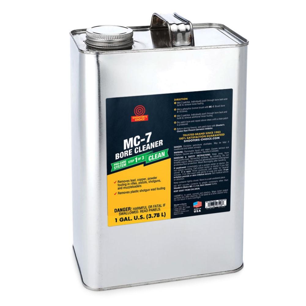 Shooter's Choice MC #7 Bore Cleaning Solvent 1 Gallon Non-Abrasive