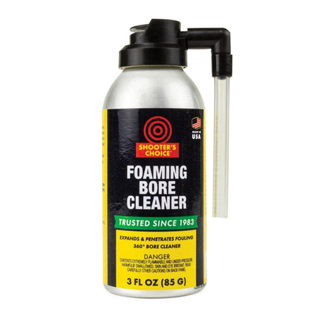 Shooter's Choice Foaming Bore Cleaner 3 oz Spray Can - Firearm Bore Cleaning