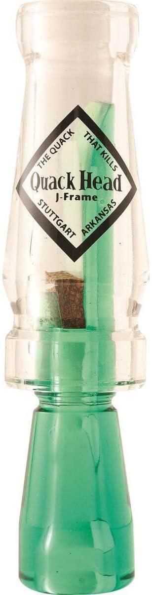 RNT Quackhead Single Reed Duck Call J-Frame - Loud Raspy Quacks