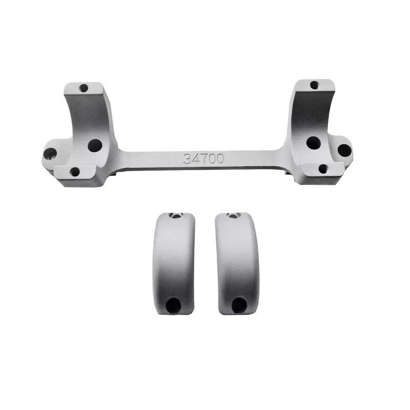 DNZ Game Reaper One-Piece Scope Mount Rem 700 Long Action High Silver