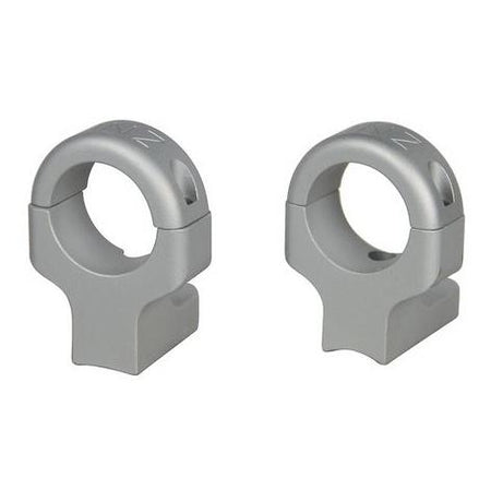 DNZ Game Reaper 2 Piece Scope Base Mount 1 Inch High Silver - Howa Weatherby Remington 700