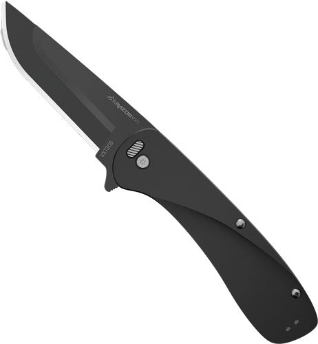 Outdoor Edge VX130BC Razor VX1 3" Black Aluminum Spring-Assist Folding Knife