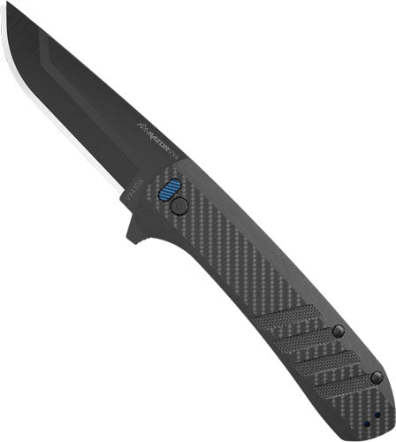 Outdoor Edge Razor VX4 Folding Knife 3" Carbon Weave Over G10 Handle