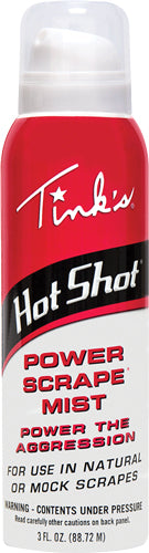 Tinks Power Scrape Starter Deer Lure Hot Shot Mist 3 oz