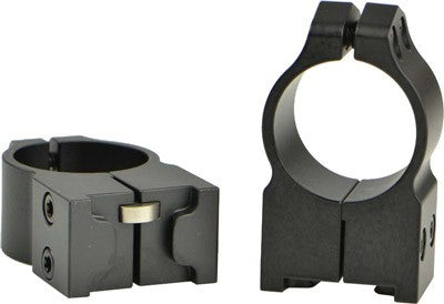 Warne Ruger No.1/Mini-14/Blackhawk 1-Inch High Scope Rings Matte
