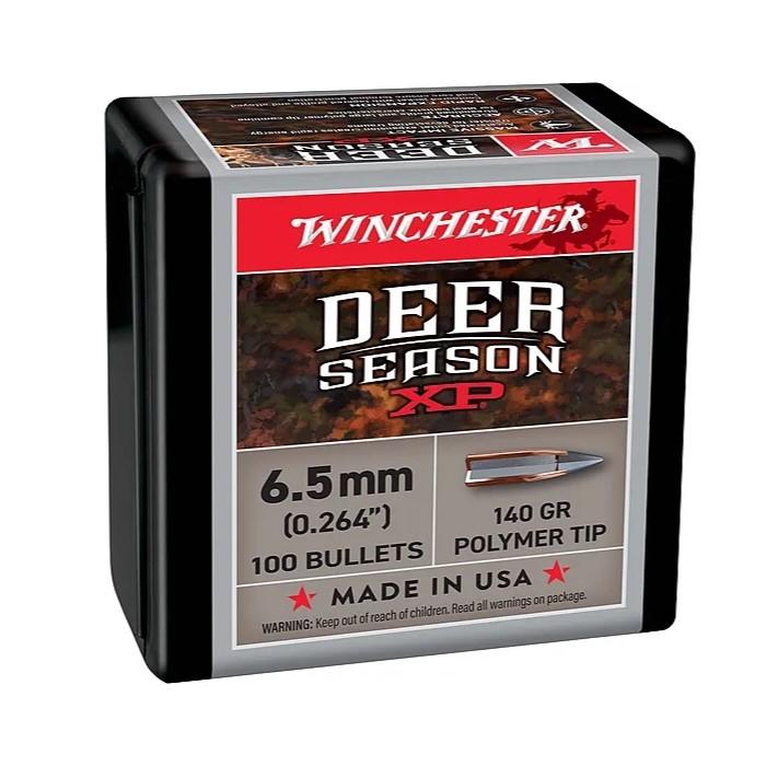 Winchester Deer Season XP Rifle Bullets 6.5mm 140 Grain 100-Count
