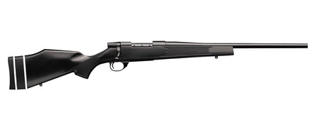 Weatherby VYT65CMR0T Vanguard Synthetic Compact 6.5 Creedmoor 4+1 20" Matte Blued #1 Threaded Barrel, Matte Blued Drilled & Tapped Steel Receiver, Black Adjustable Synthetic Stock