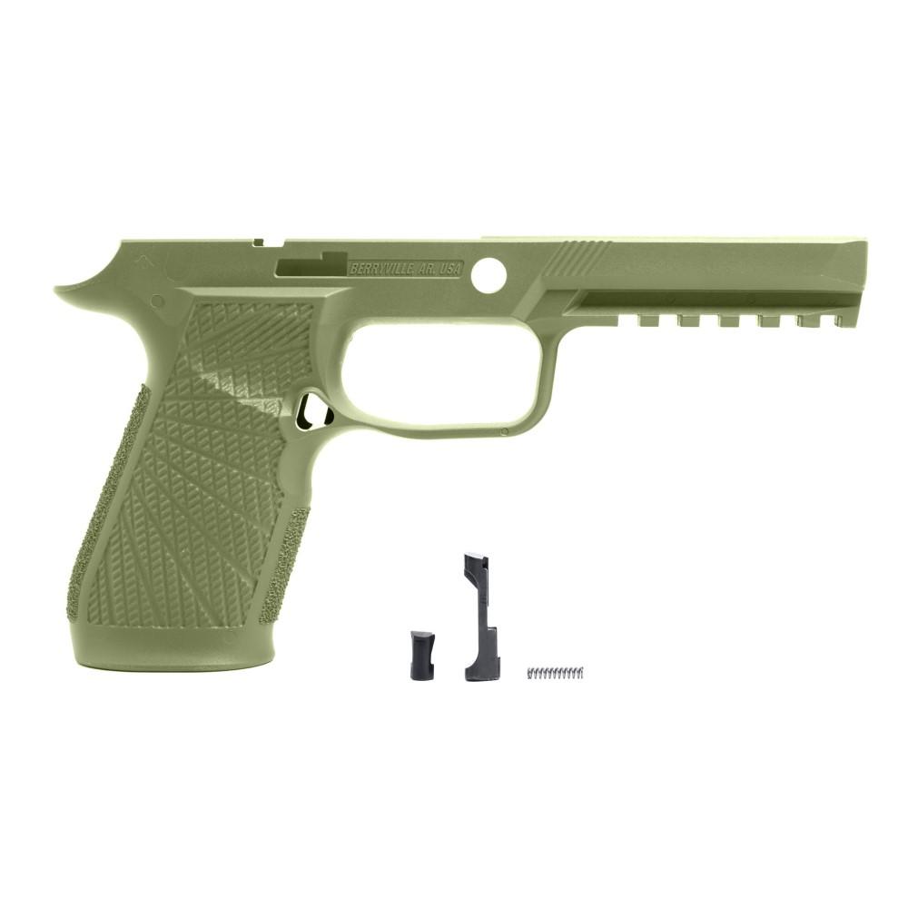 Wilson Combat Green Polymer Grip Module Sig P320 Full Size No Manual Safety