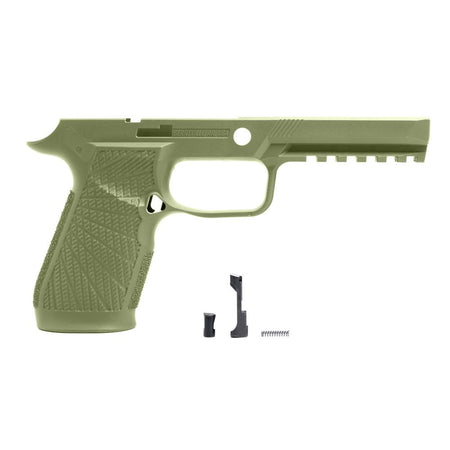 Wilson Combat Green Polymer Grip Module Sig P320 Full Size No Manual Safety