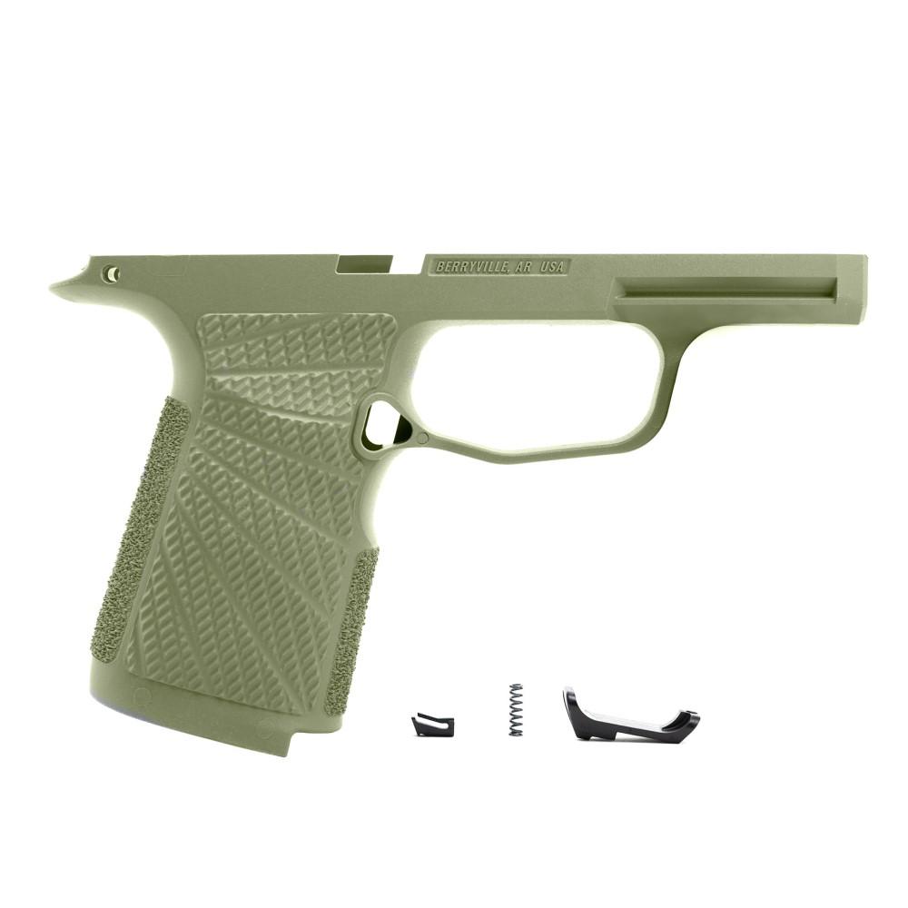 Wilson Combat P365 XL No-Safety Grip Module Starburst Texture Green