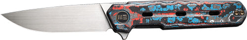 WE Knife Navo 3.25" Satin Blade Nebula Fat Carbon Fiber Handle Liner Lock