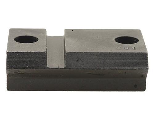 Weaver Grand Slam #S61 Steel Top Mount Base for Anschutz 1568 - Matte Black Rear