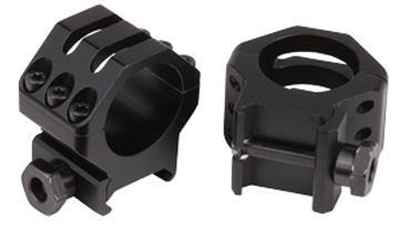 Weaver Matte 30mm High 6-Hole Tactical Aluminum Scope Rings