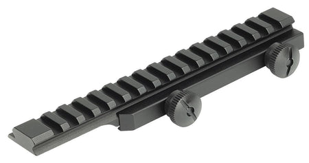 Weaver AR-15 / M16 Thumbnut Flat Top Riser Rail - Aircraft-Grade Aluminum Black Matte