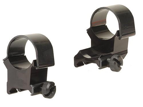Weaver Extension Top Mount Detachable Aluminum Scope Rings 1" X-High Black