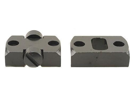 Weaver Grand Slam Steel Two-Piece Dovetail Mount Base for CVA Round Receiver Black