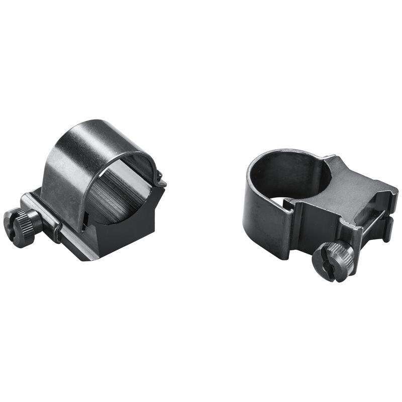 Weaver Medium Extended 1" Detachable Top Mount Scope Ring - Matte Black