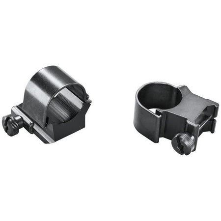 Weaver Medium Extended 1" Detachable Top Mount Scope Ring - Matte Black