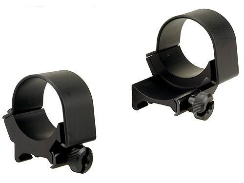 Weaver Extension Top Mount Aluminum Scope Rings 30mm Low Matte Detachable