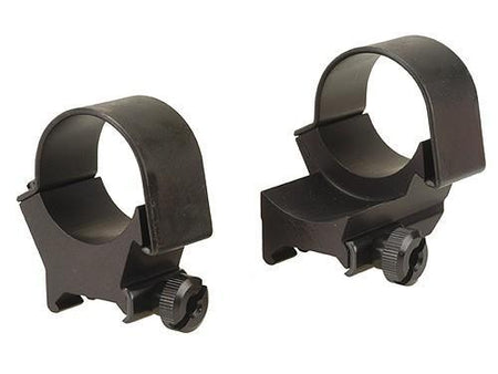 Weaver Extension Top Mount Detachable Aluminum Scope Rings 30mm High EXT Matte
