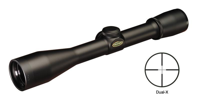 Weaver Classic K-4 Matte 4x38mm Rifle Scope 23.1ft FOV